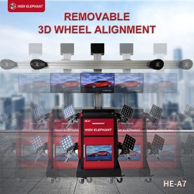 Machine Wheel Alignment Using Dynamic Machine Vision Algorithm Technology Good Quality Multifunction Wheel Alignment Machine Price