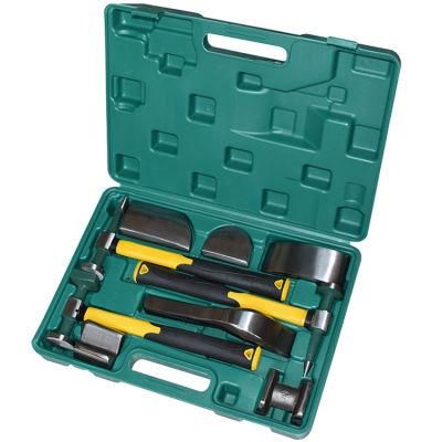 Auto Body Fender Repair Tool Hammer and Dolly Set