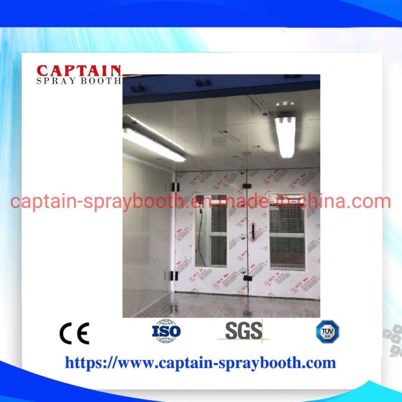 40hc Container Spray Booth Water Curtain Booth Baking Oven