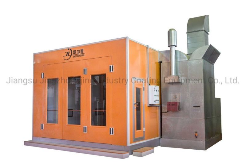 Diesel Heating System Car Paint Booth with Exhaust Fan Garage Equipment for Spray Booth