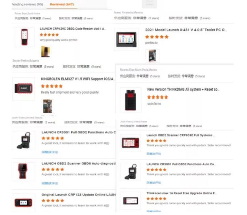 The Latest Original Car Diagnostic Tool Launch Cr3001 OBD2/OBD II Car Diagnostic Scanner