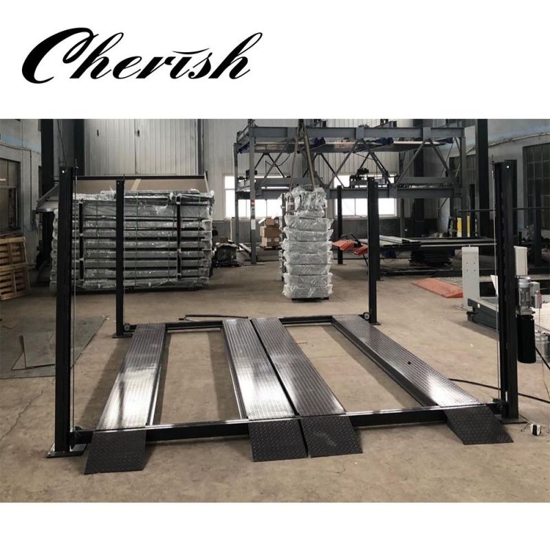 Cherish CE Auto Hydraulic Parking/Park Stacker/Hoist/Lift/Elevator for Four/4 Vehicles/Car