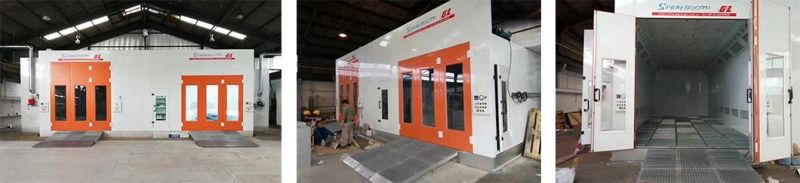 Garage Equipments Australlian Standard Full Downdraft Car Paint Spray Booths Design