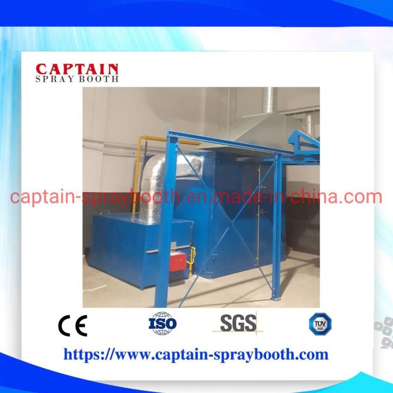 Customized 40hq Conatiner with Water Curtain Booth High Temperature Booth