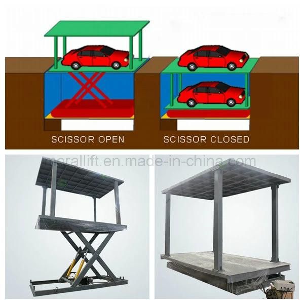 3m Garage Lifting Equipment Scissor Car Lift