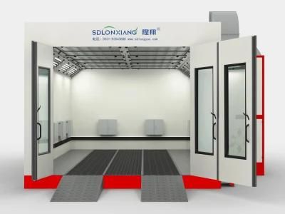 CE Approved New Design Infrared Heating Car Spray Paint Booth for Sale