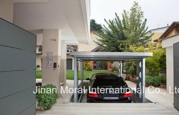 Hydraulic Double Deck Scissor Car Elevator Platform with CE