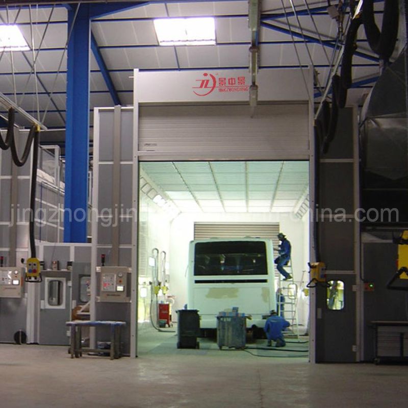 Factory Spray Bake Paint Booth Bus Painting Equipment