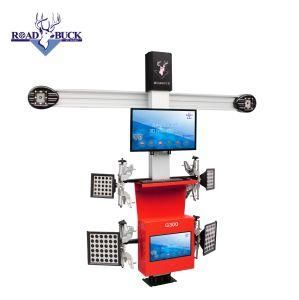 2 Post Lift 3D Wheel Alignment Machine G300 Double Screen Roadbuck