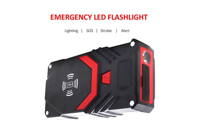 1600A Peak Current Vehicle Lithium Battery Jumper Box Start Pack Portable Car Jump Starter