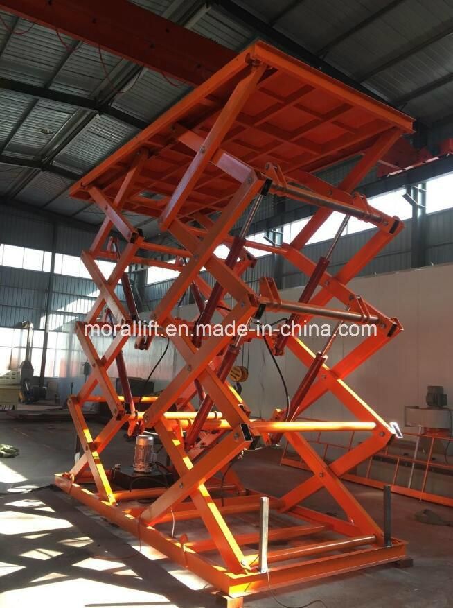 Parking Car Lift hydraulic 3000kg scissor car platform with CE