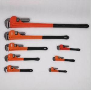 Heavy-Duty Pipe Wrench.