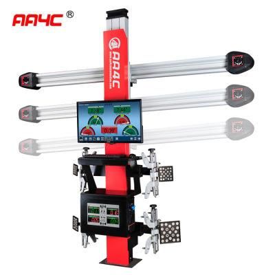 AA4c Camera Beam Manuallymove+2monitors 3D Wheel Alignment Machine AA-Dt111bt