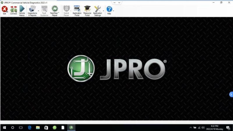 2022 V1 Jpro Commercial Vehicle Diagnostics Software