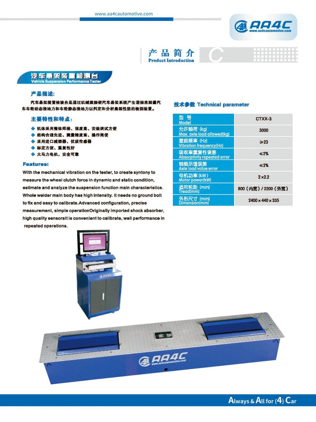 AA4c Vehicle Suspension Performance Tester