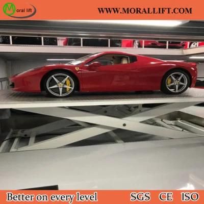 Storage Cars Underground Driveway Garage Car Lift