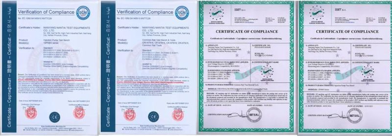 Common Rail Injectors and Common Rail Pumps Test Bench Nt819