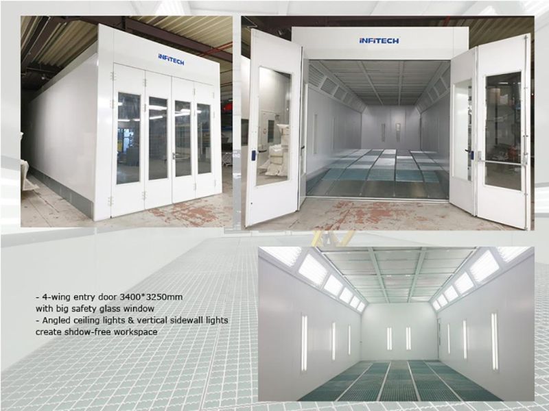 CE Standard Energy-Saving Spraying Paint Booth for Automobile