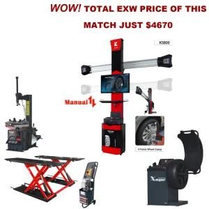Sale Promotion Garage Machine Match with 3D Wheel Alignment