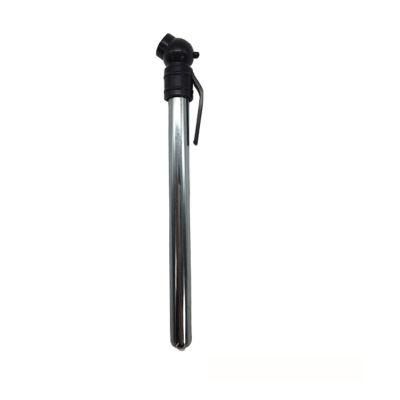 Pencil Tire Gauge Black Plastic Head Sliver Body Portable Pen Tyre Gauges