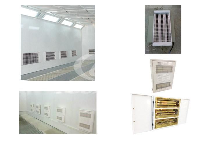 Spray Booth Electric Paint Cabin Car Truck Bus Painting Booths for Sale