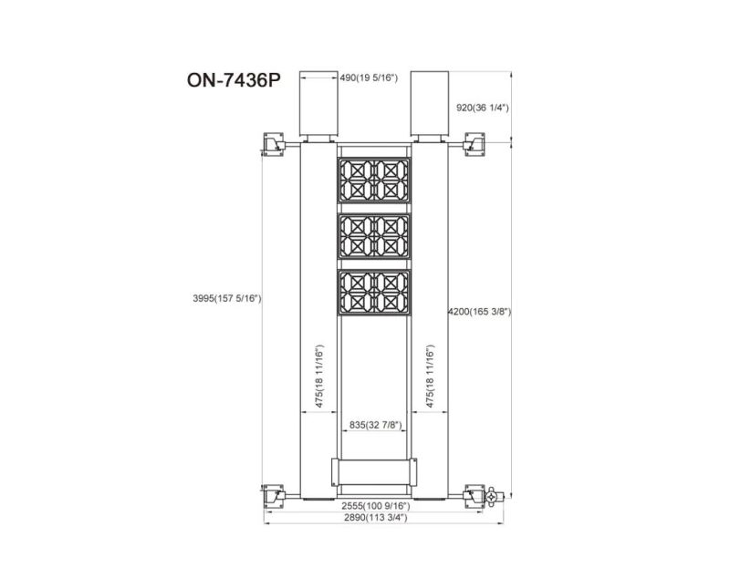 on-7436p Parking Lifts