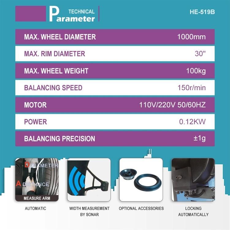 New Product CE Certification Cheap Tire Balancing Machine Wheel Balancer