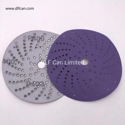 Multi-Hole Purple Sanding Disc P400