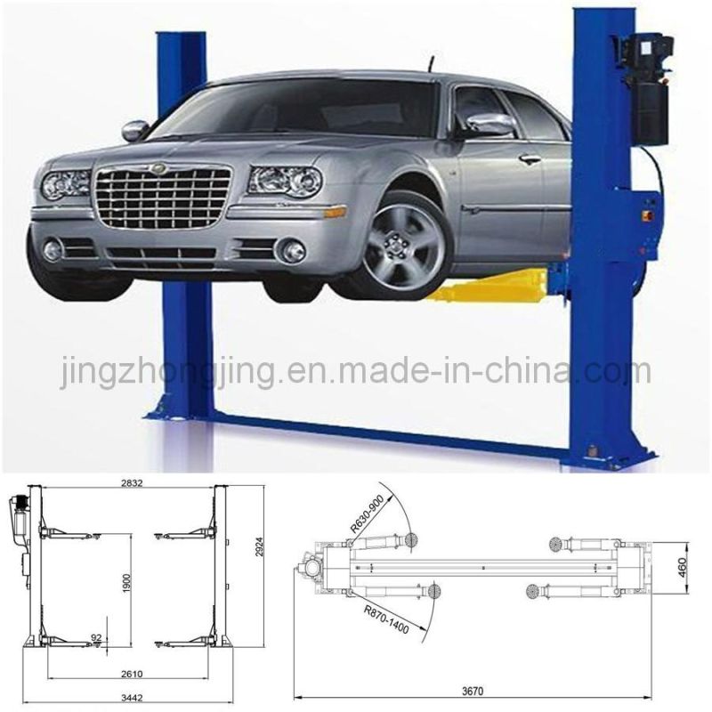 Backyard Buddy Car Lift Prices Hydraulic for Car Lift 2 Post Car Lift for Sale