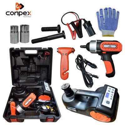 Conpex 5 Ton Heavy Duty 12V Kit Portable Hydraulic Jack Electric Car Jack Types Car Jack