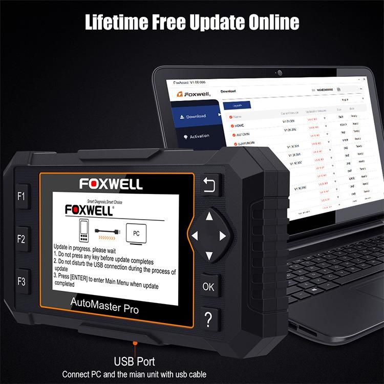 Foxwell Nt624 Elite OBD2 Eobd Automotive Scanner Full System Diagnosis ABS SRS Sas Transmission Code Reader Epb Oil Reset Obdii OBD 2 Car Diagnostic Tool