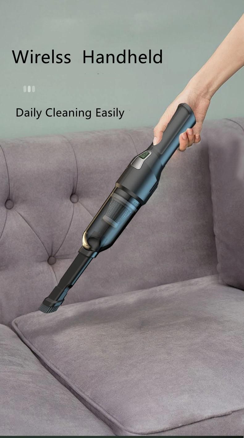 DC 12V 120W Wireless Car Vacuum Cleaner