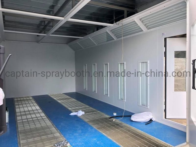 Customized Diesel Heating Auto Maintenance Car Painting Booth/ Spray Booth