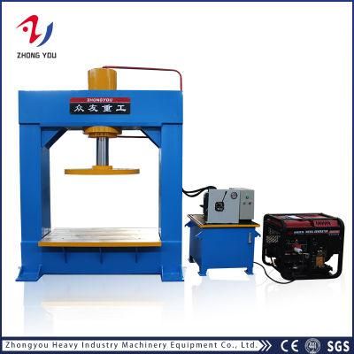 Zhongyou Tp120 /Tp160 /Tp200 /Tp315 Solid Tire H Frame Tyre Presshydraulic Pressing Machine for Solid Tyre Mounting and Dismounting