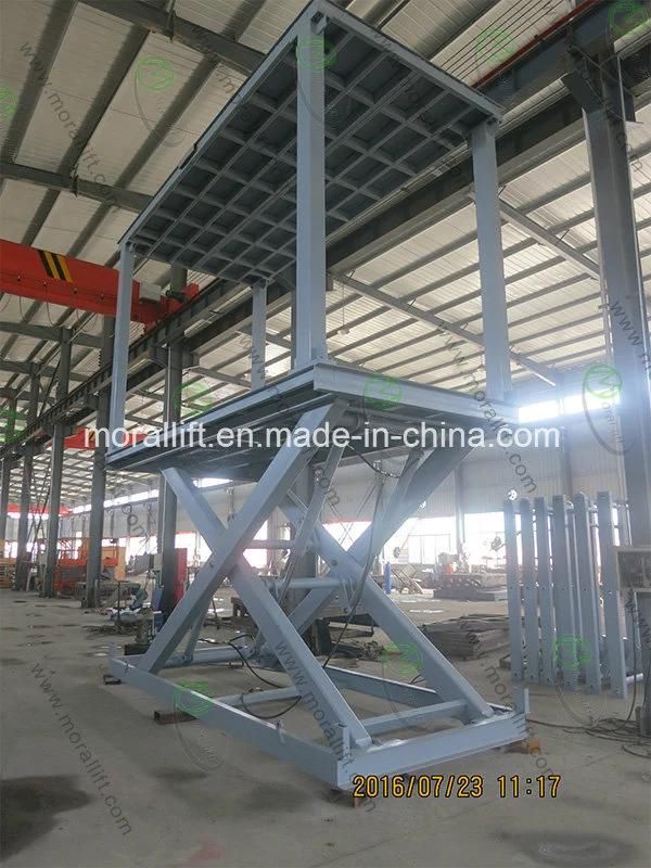 Heavy Load Hydraulic Scissor Car Parking Lift for Sale