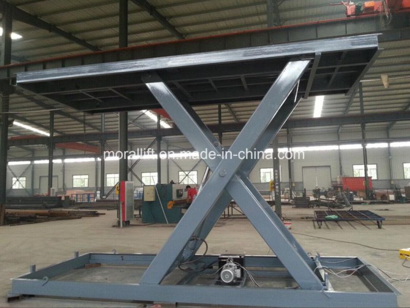 Pit Design Scissor Car Parking Lift for Basement (SJG)