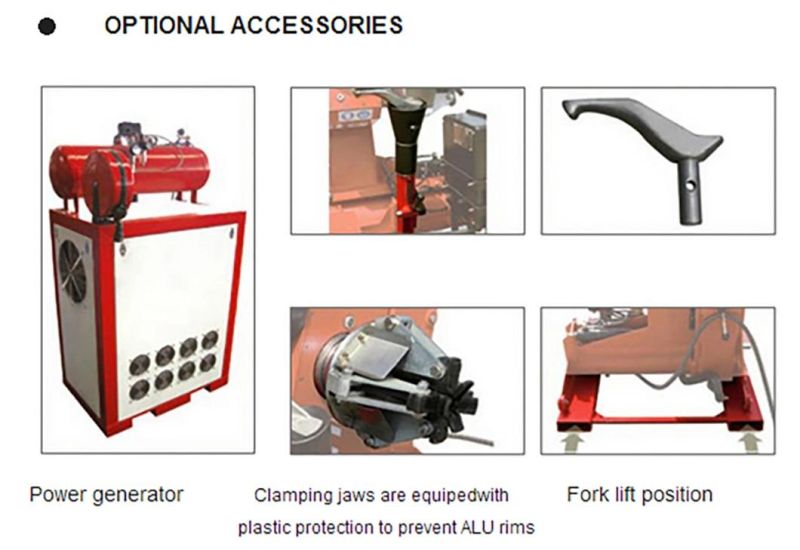 China Supplier Truck Tire Changer with Mobile Service