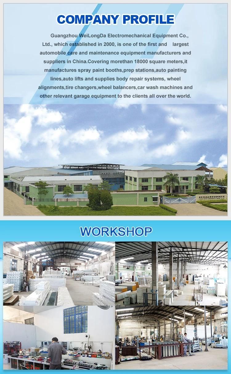 Wld-Ws Industrial Water Curtain Furniture Paint Booth/Waterfall Spray Booth/Spraying Booth/Painting Booth/Painting Room