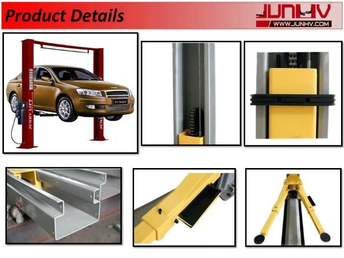 Hydraulic Two Post Floor Plate Car Lift