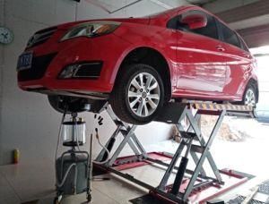Garage Equipment Cheap Price Movable MID-Rised Scissor Car Lift/Hoist 3500kgs (DC-3500)