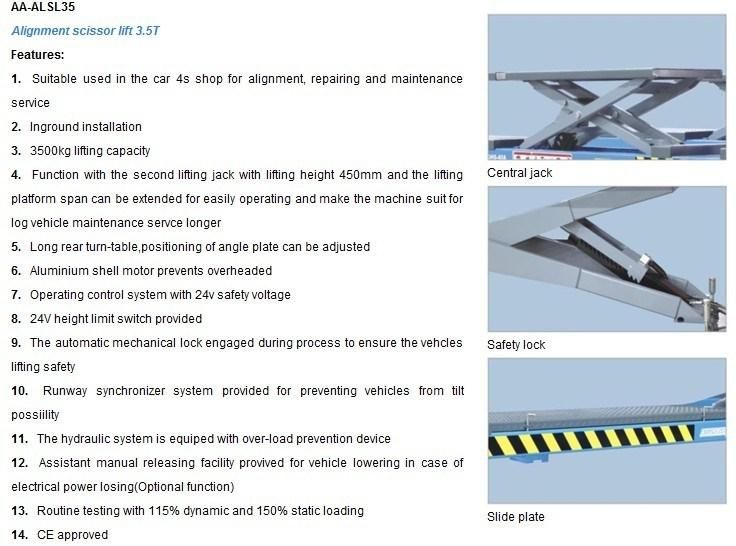 Alignment Scissor Lift