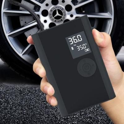 Wired Digital Auto Stop 12V DC Mini Portable Car Air Pump Compressor Inflators Bike Motorcycle Car Tire Inflator