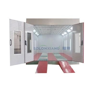 CE Approved Advanced Efficient Car Paint Booth with Different Designs
