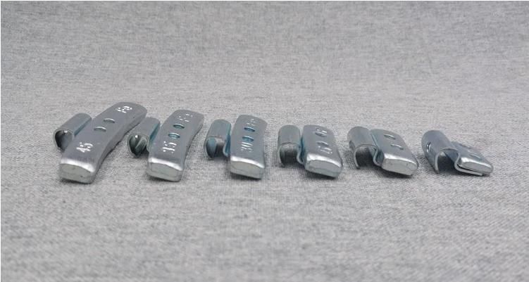 Auto Accessories/ Car Accessory Steel/Fe Clip-on Zinc Plated 5g to 30g Wheel Weight for Alloy Rim