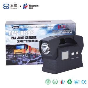 Multi-Function Jump Starter 26600mAh with LED Lightning for 24V Car