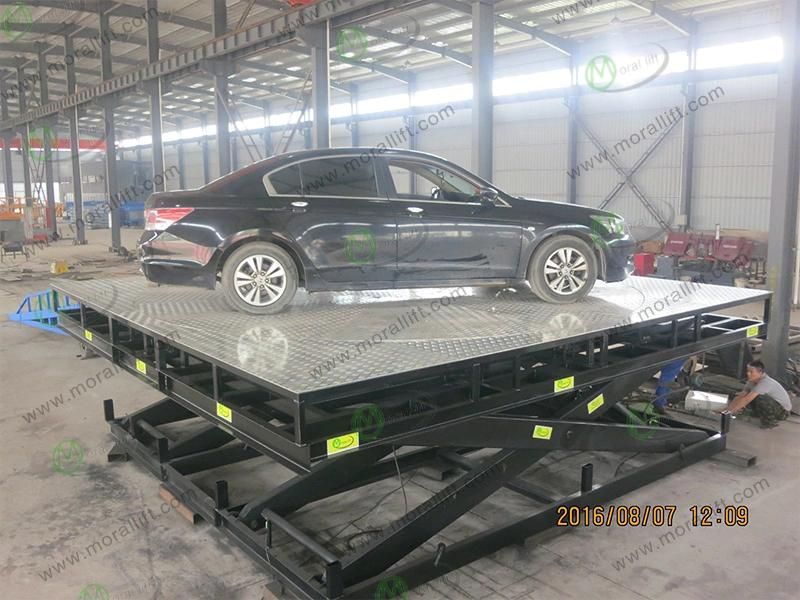 Hydraulic 4000kg home car lift with rotating table