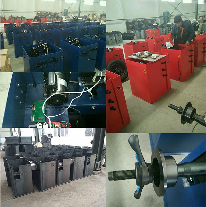 China Factory Supply Semi Automatic Truck Tire Service Machine for Wheel Balancing