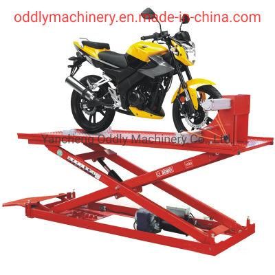 CE Pneumatic Motorcycle Lift with Factory Price