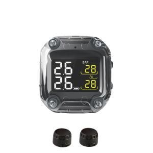 Motorcycle Tire Pressure Monitoring System, Waterproof Motorbike TPMS