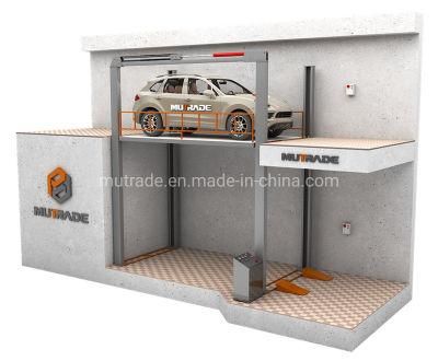 Vehicle Parking Lifter Hydraulic Elevator Platform 4 Post Car Lift